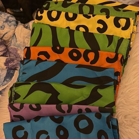 Set of 9 bandana squares - Picture 1 of 2